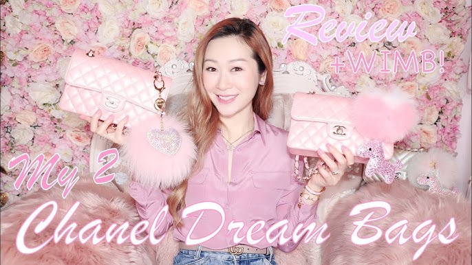 MY UNICORN BAG 🦄 CHANEL SQUARE MINI IN SAKURA PINK 🌸 - REVIEW, WHAT FITS  INSIDE & HOW I GOT IT 