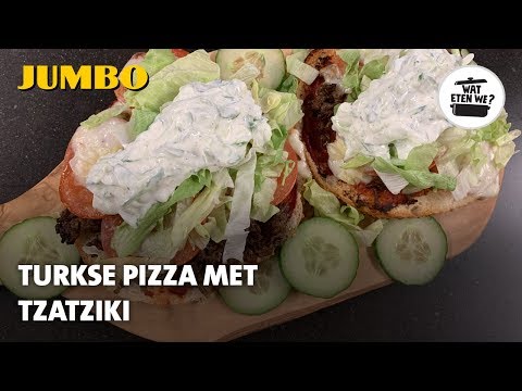 Video: Griekse Pizza Met Kip En Tzatzikisaus