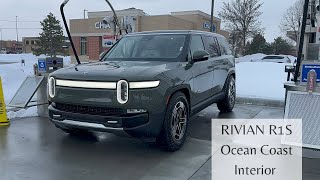 First Rivian R1S Launch Green with Ocean Coast Interior in Minnesota!
