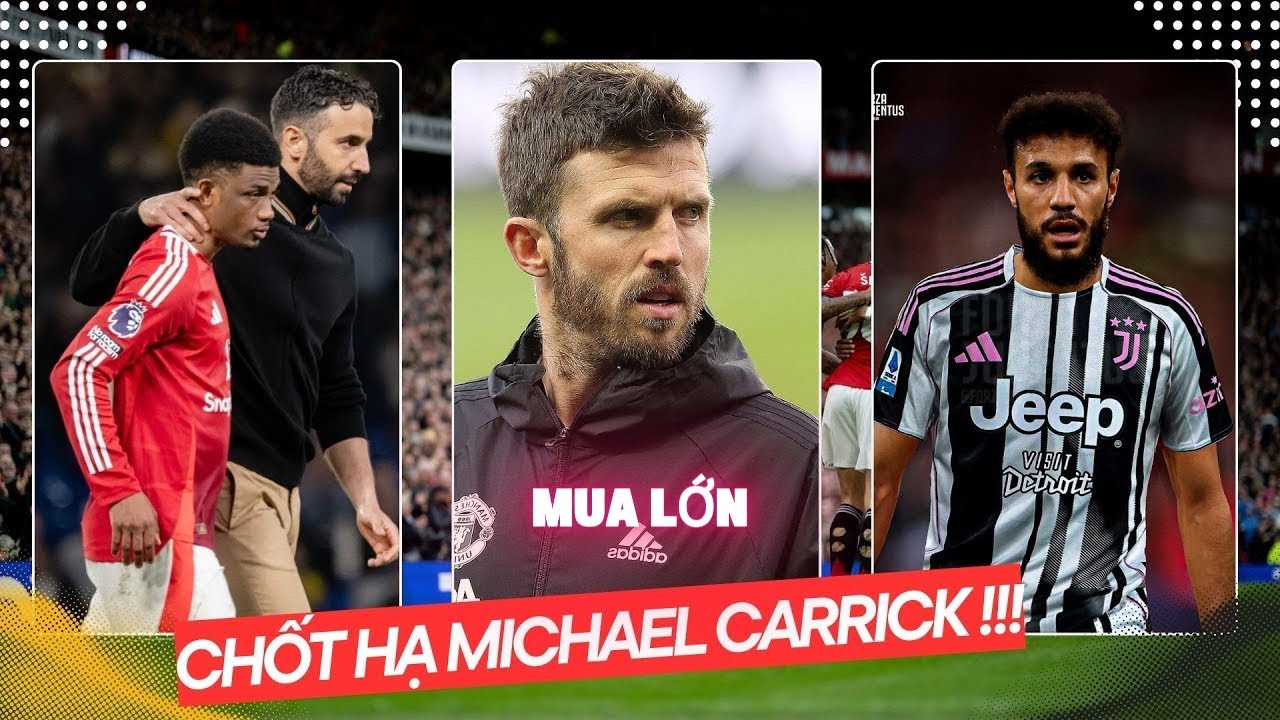 TRỰC TIẾP TIN MU 13/01, CÚ SỐC TỪ CARRICK, MU CÂN NHẮC TƯƠNG LAI ZIRKZEE, CHIA TAY HÒN ĐÁ TẢNG