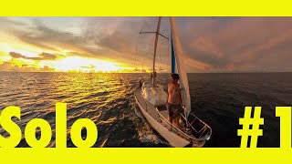 15 days alone, Solo Sailing to Australia. Part #1. (Learning By Doing Ep174)