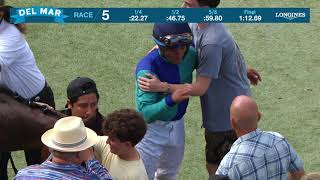 Blame It On Abby wins race 5 at Del Mar 7/31/26
