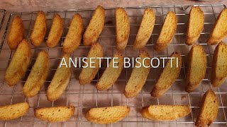 Crisp & Delicious Anisette Biscotti | Great for Dipping!