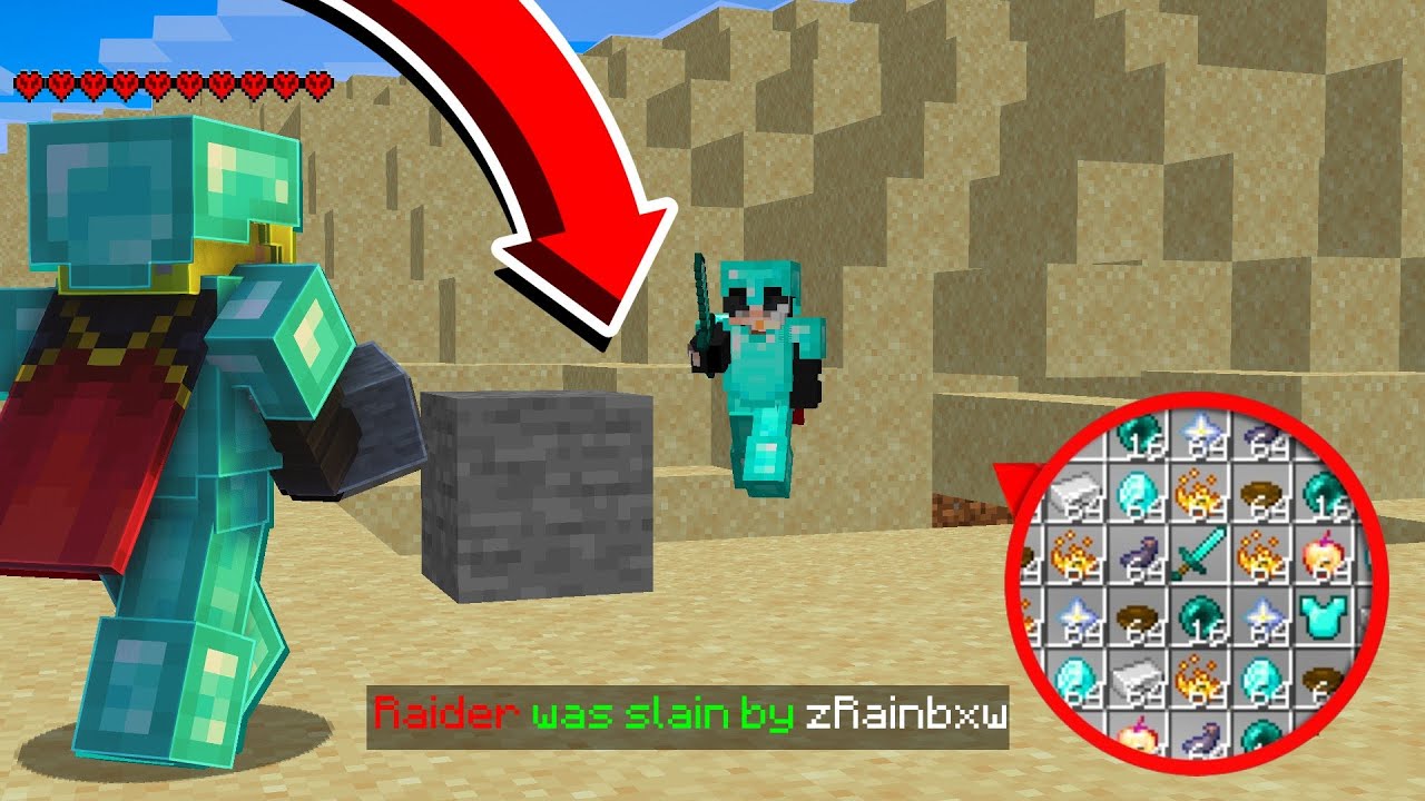 ESTA ES LA TRAP CON ARENA FALSA EN MINECRAFT HCF!⌛