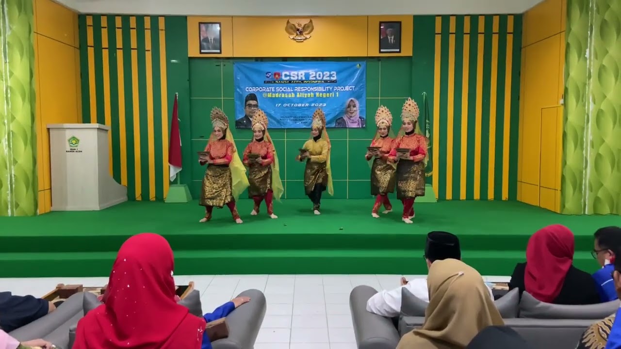 TARIAN RANUP LAMPUAN MAN 1 Banda Aceh Sanggar Pocut Baren