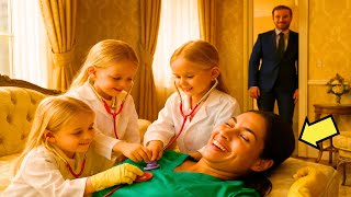 مليونير فكر في طرد الخادمة… لكن عندما وصل إلى المنزل ورأى المشهد غيّر رأيه