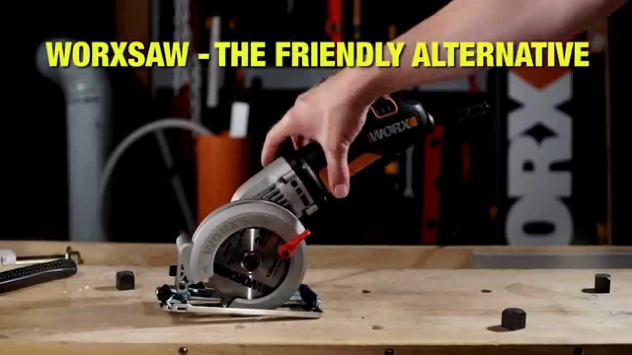 Details about   WORX WORXSAW 4-1/2" Compact Circular Saw WX429L
