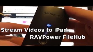 Stream Videos to iPad without Internet using RAVPower FileHub screenshot 1