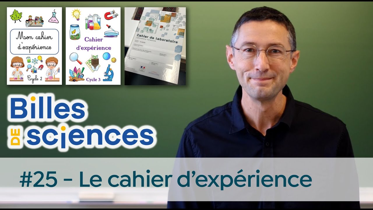 Cahier d'expériences scientifiques: La science est dans la pomme