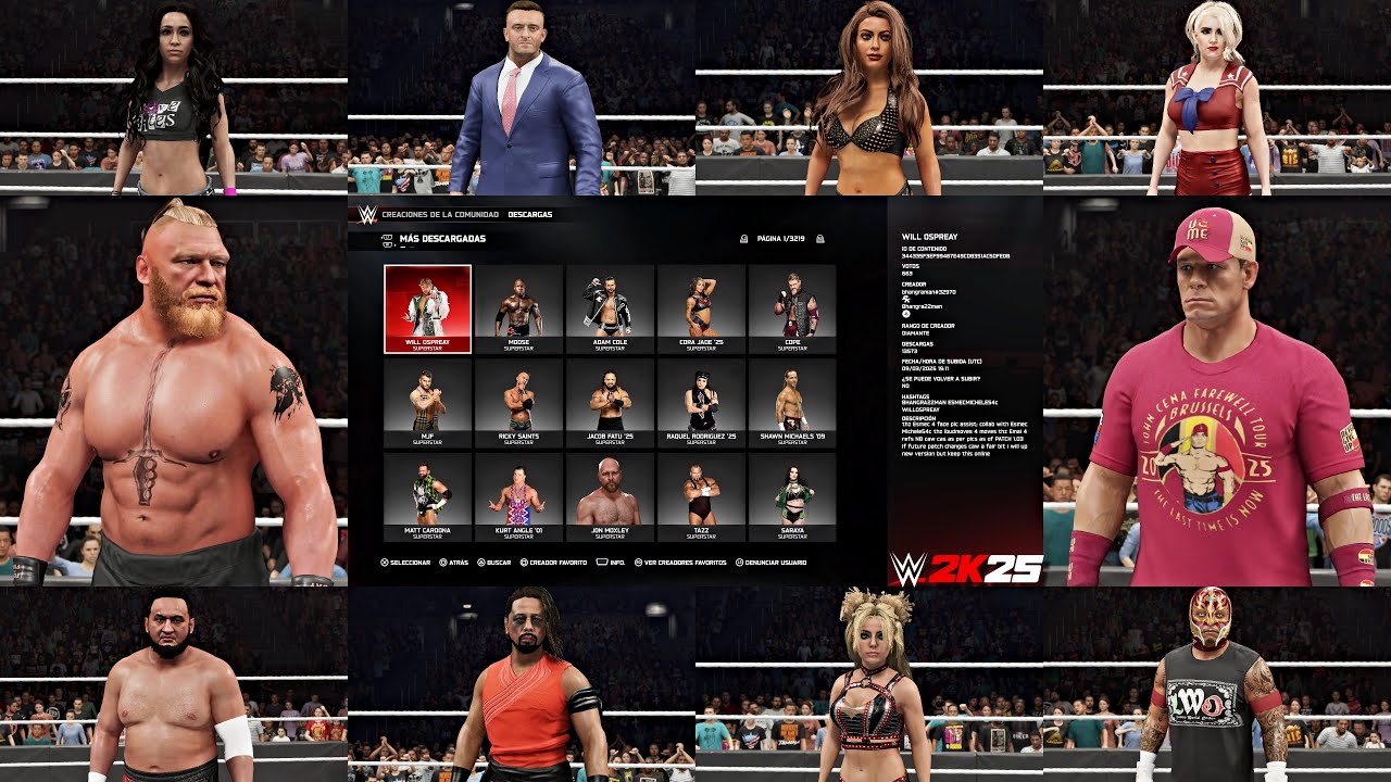 WWE 2K25: CAWS THAT YOU NEED TO DOWNLOAD | COMMUNITY CREATIONS ...