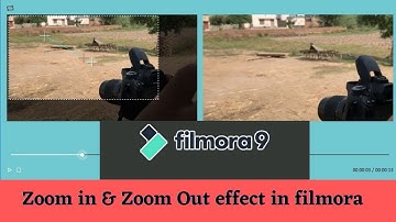 How to Zoom in and Zoom out any clip in Filmora 9 | How to Crop, Pan and Zoom any video