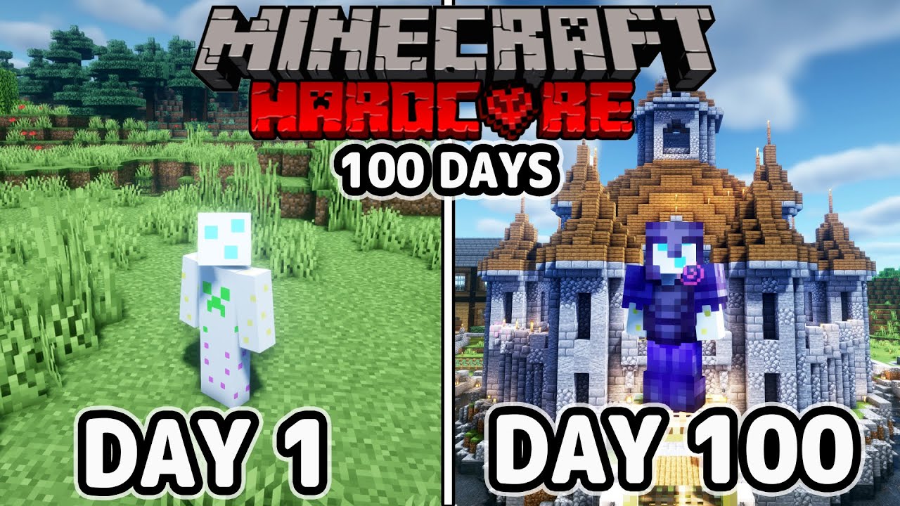 マインクラフト 実況者10人でハードコア100日生活で建築してたらお城が出来た 100days Minecraft マルチ Youtube マインクラフト 実況者10人でハードコア100日生活で建築してたらお城が出来た 100days Minecraft マルチ Youtube