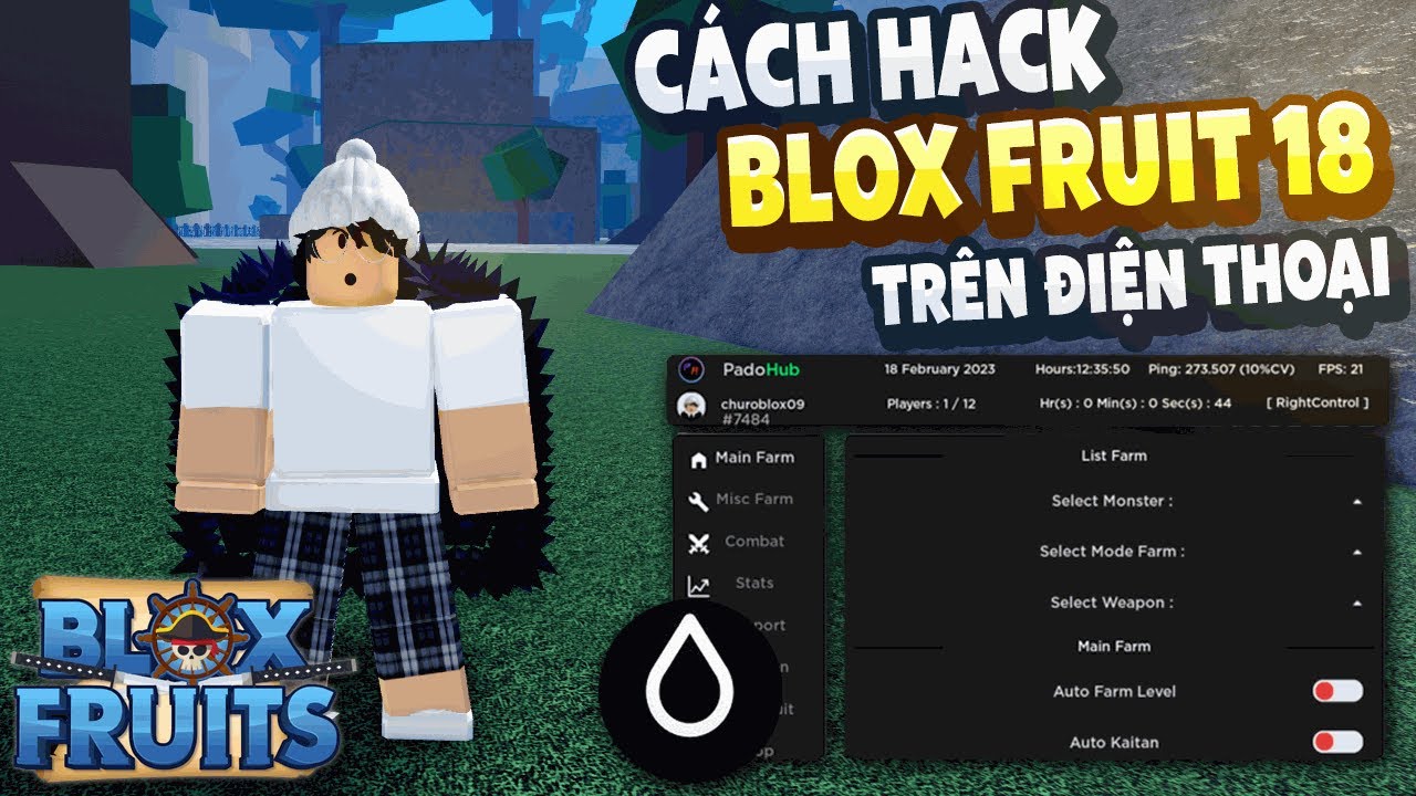 Cách Hack Blox Fruits 17.3 Trên Điện Thoại Và Máy Tính (Auto Farm, Auto  Raid, More ) Fix Lỗi 268 - Youtube