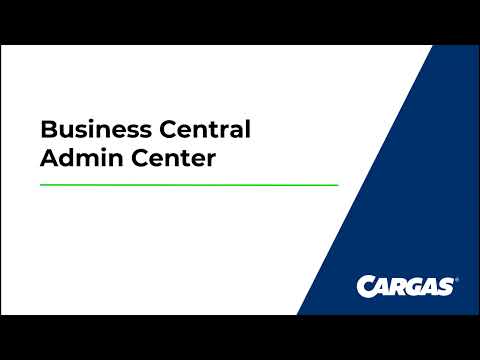 Microsoft Dynamics Business Central Admin Center Tutorial