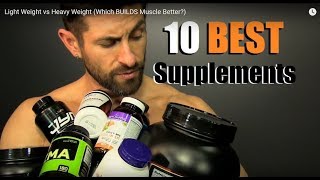 alpha m. - Light Weight vs Heavy Weight (Which BUILDS Muscle Better?)