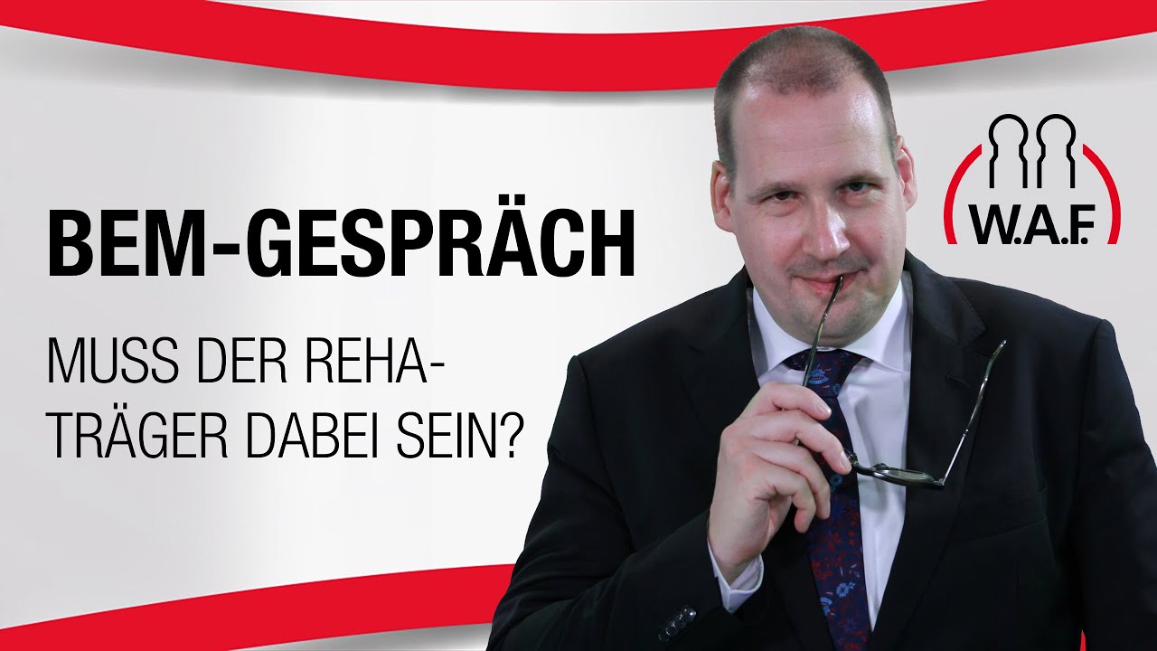 BEM-Gespräch: Muss der REHA-Träger mit an den Tisch? (BAG-Urteil)