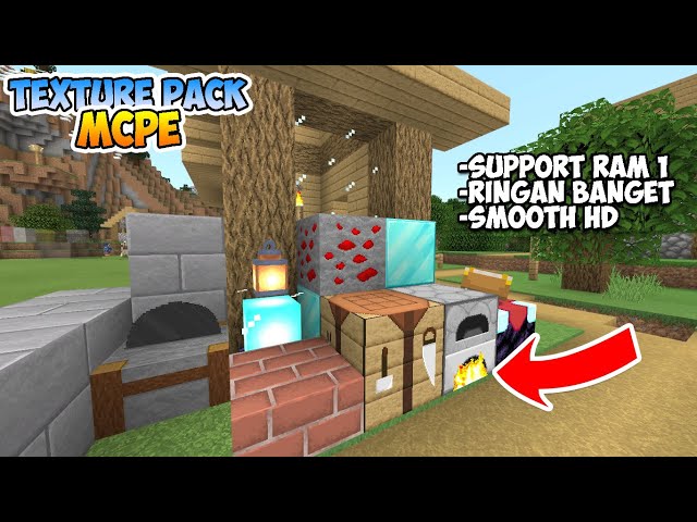 INI DIA TEXTURE PACK YANG AKU PAKAI UNTUK MCPE SUPPORT RAM 1 - Smooth dan ringan class=