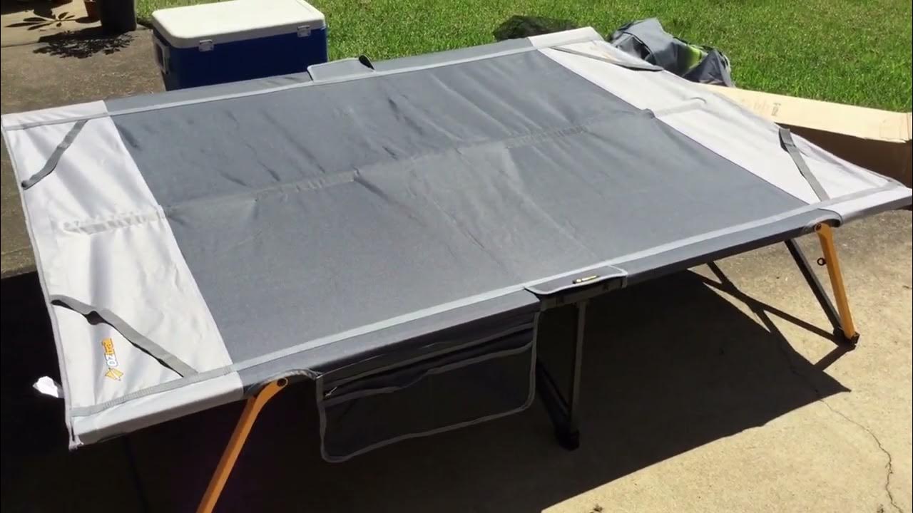 OZTrail Stretcher for my Big Daddy Deluxe Swag YouTube