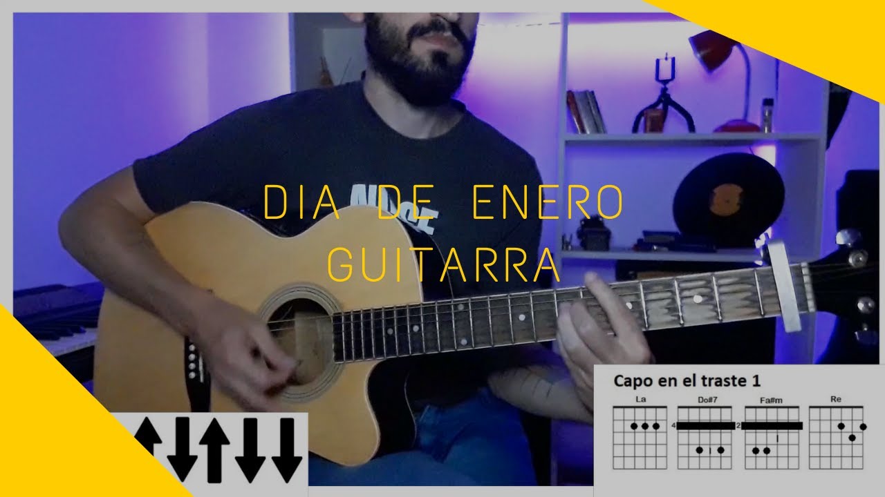 GUITARRA | Dia de Enero - Shakira (Guitarra cover/tutorial) Martin