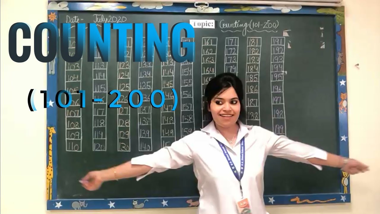 BRGS Pre primary Math Recap of Counting (101200