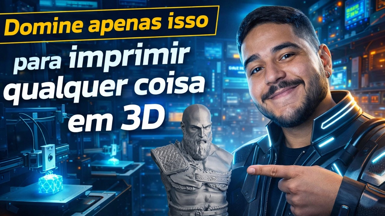 O Segredo Para Imprimir QUALQUER Peça Em 3D - YouTube