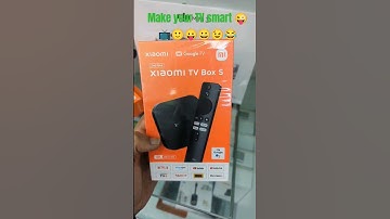 How to convert a Non smart tv to smart tv?New xiaomi Android TV stick and TV Box