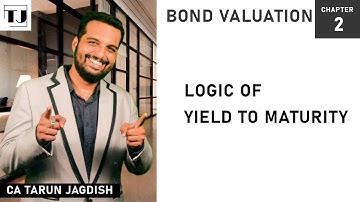 YIELD TO MATURITY | TARUN JAGDISH | CA FINAL