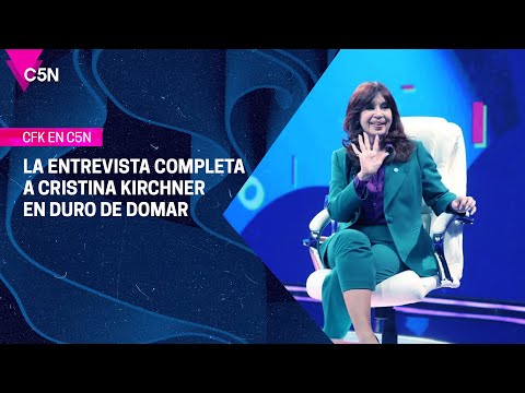 ENTREVISTA EXCLUSIVA a CRISTINA KIRCHNER en DURO DE DOMAR