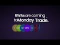 RWAs are Coming to Monday Trade ⚡