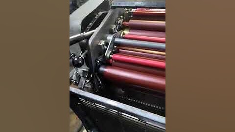 ofset printing machine rota