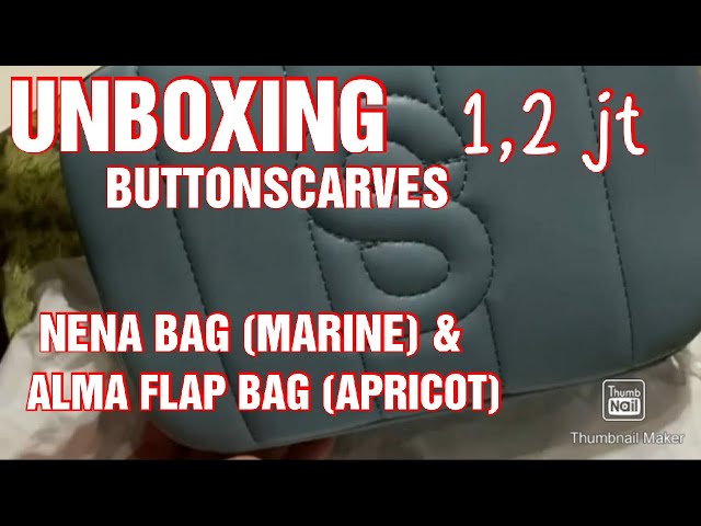 Nena Bag & Alma Flap Bag of BUTTONSCARVES - UNBOXING