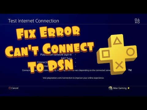 How To Fix PS4 Connection Issue: Can't Connect To PSN