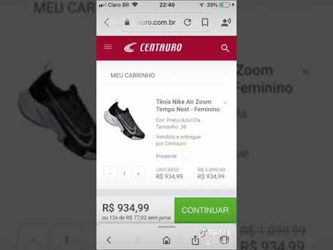 cupom de desconto centauro tenis nike