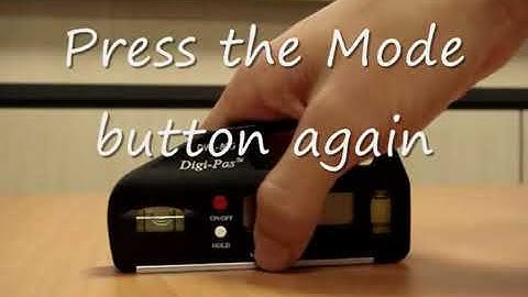 Step by Step How To Calibrate DWL80 Series