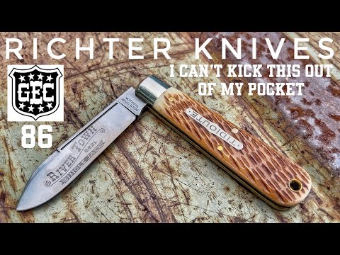 Richter Knives 209 | GEC 86 RIVERTOWN SINGLE JACK. I CAN’T KICK THIS OUT OF MY POCKET!!!