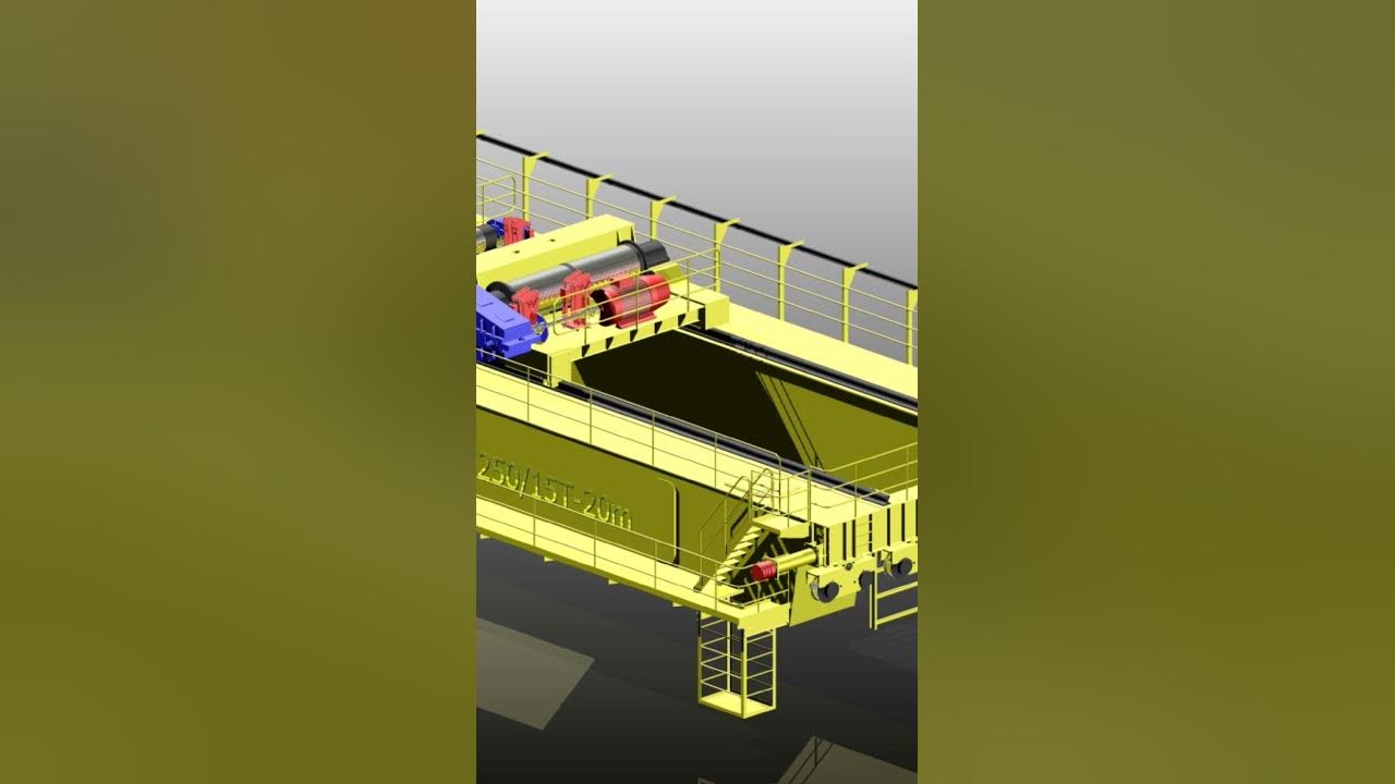 250t open winch Overhead Cranes
