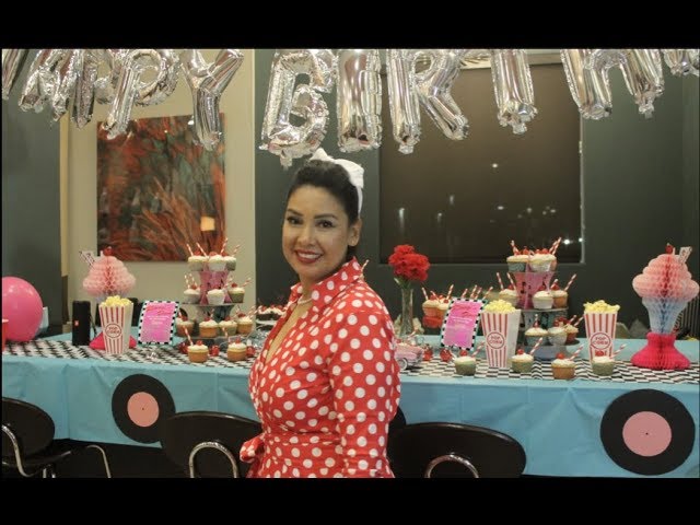 50s Theme Birthday Party Decorations