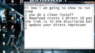 how to run crysis 3 on directx 10 10 1 and 9 how to run crysis 3 on directx 10 10 1 and 9
