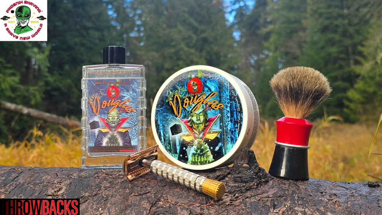 Douglas Fir Phoenix Shaving Review Quantum Razor Ever Ready Badger ...