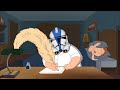 Peter Griffin writes the 501st Journal