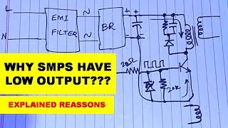 {573} Why SMPS Have Low Output Voltage  Reasons