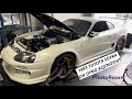 199 garage vlog  toyota supra mkiv tuning on dyno