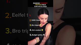 RANKING FUNNIEST TATTOO FAILS