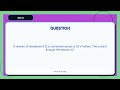 JEE Physics Mock Test Questions Set 0018 | Current Electricity Practice
