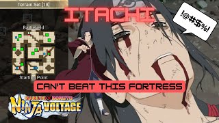 NxB NV: Itachi is running out of time! Most annoying defense fortress! [Terrain 18 logs]