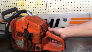 The chainsaw guy shop talk Husqvarna 394 XP Chainsaw 4 13