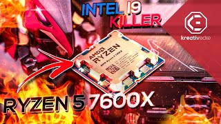 350 Euro INTEL i9 KILLER: KLEINER AMD Prozessor ZERSTÖRT INTEL CORE i9 12900K! AMD Ryzen 5 7600x