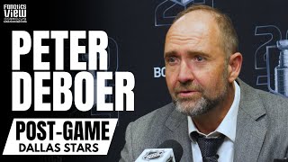 Peter DeBoer Rips Dallas Reporter After Stars vs. Oilers GM5 Loss: "YOU HAVEN'T BEEN HERE ALL YEAR"