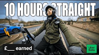 Download Lagu 10 HOURS STRAIGHT OF UBER EATS! | How Much Did I Earn? MP3