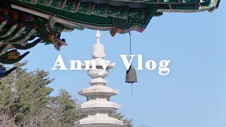 VLOG｜눈 녹았으니 떠나야지 양양 한달살기 마지막 이야기, 속초시장 화암사 관광 #07 ｜YangYang Vlog